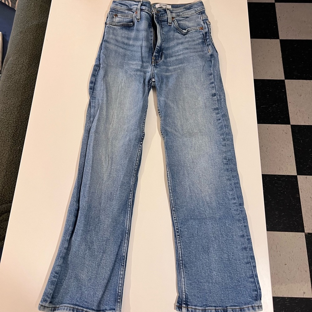 RE/DONE '70s Crop Boot Jeans